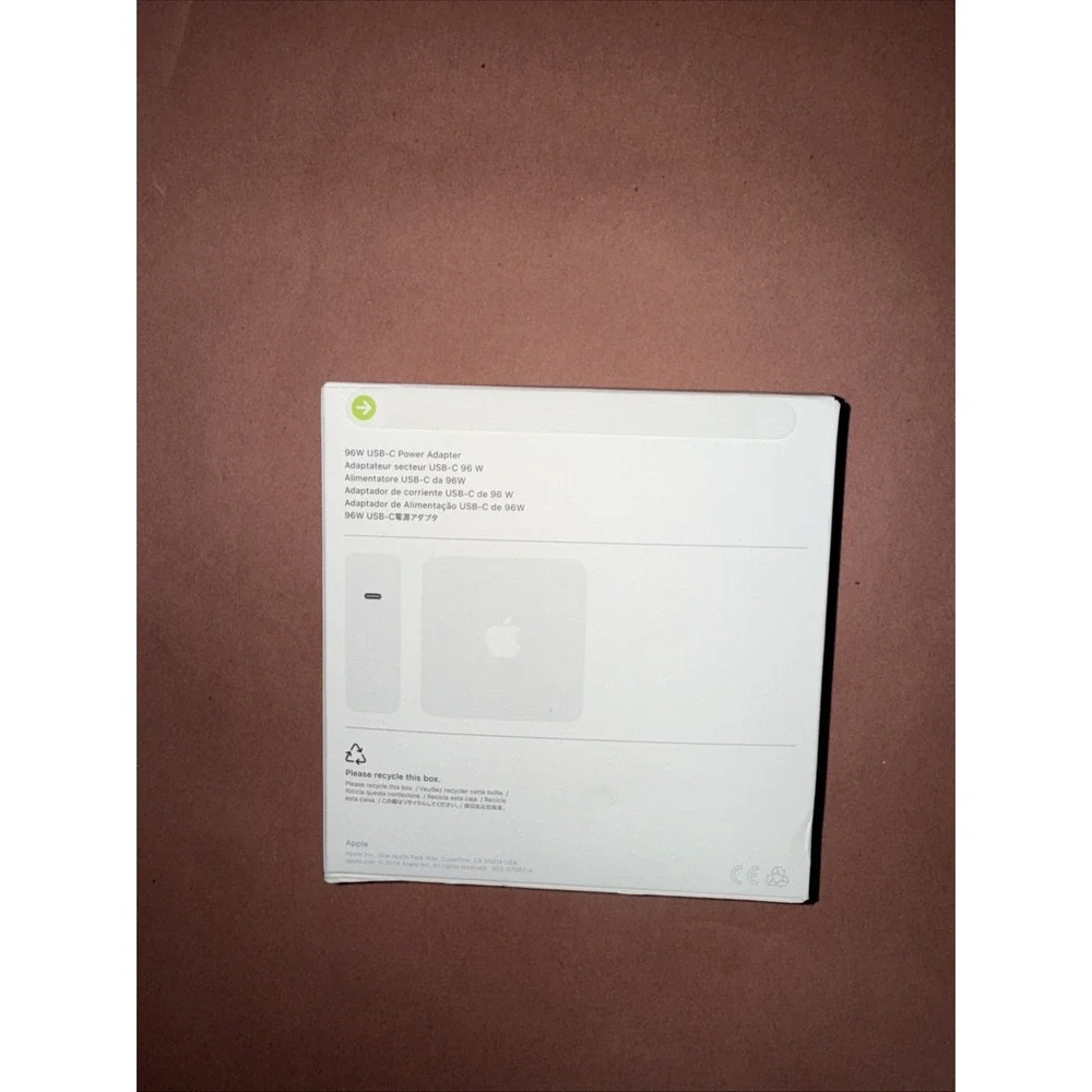 Apple USB-C 96w Power Adapter- NEW